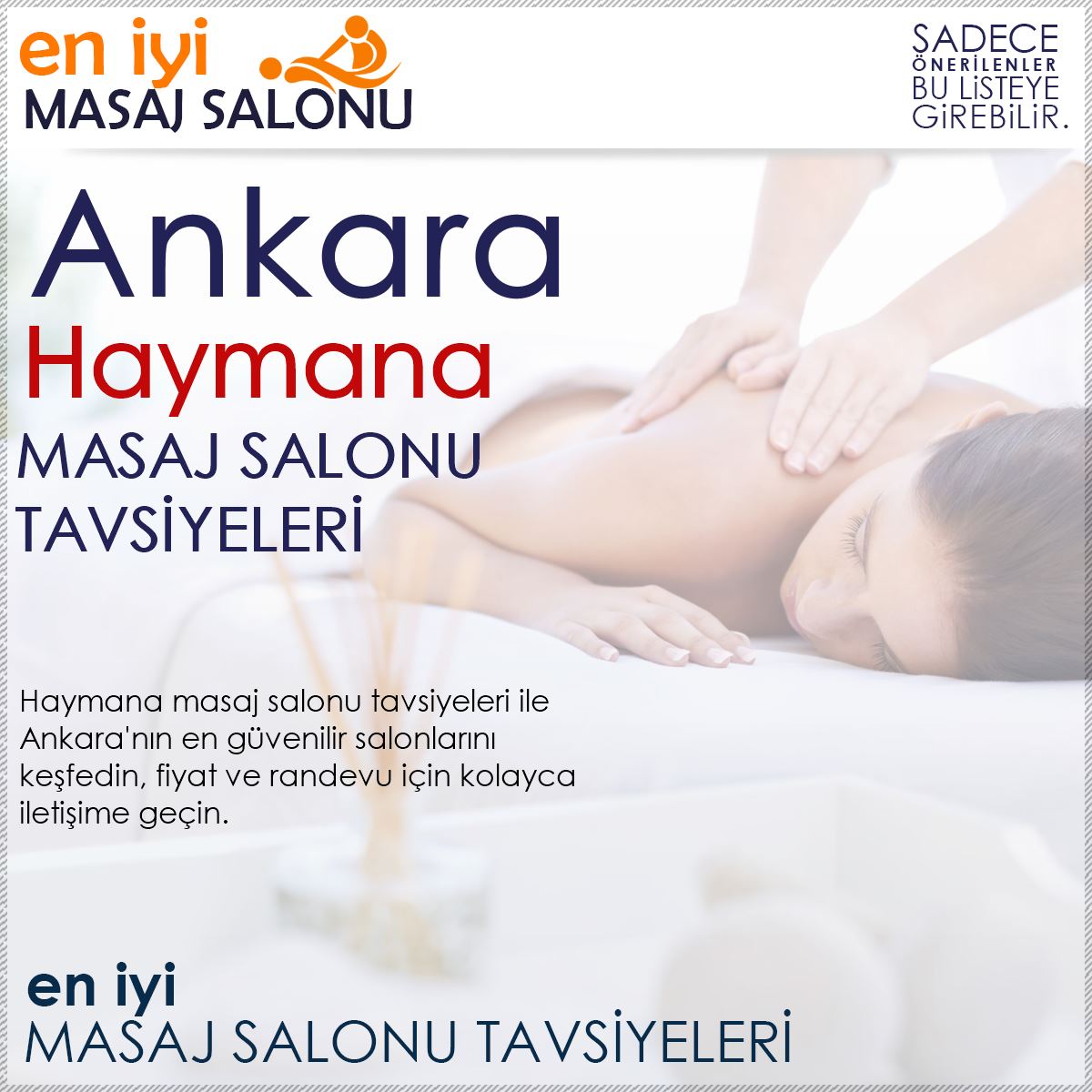 Haymana Masaj Salonu Tavsiyeleri