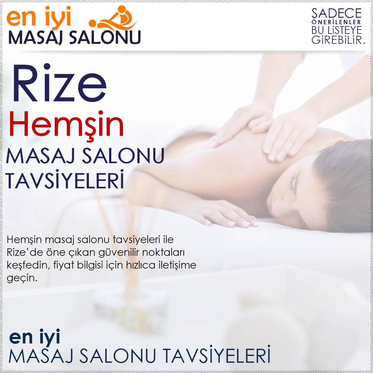 Hemşin Masaj Salonu Tavsiyeleri