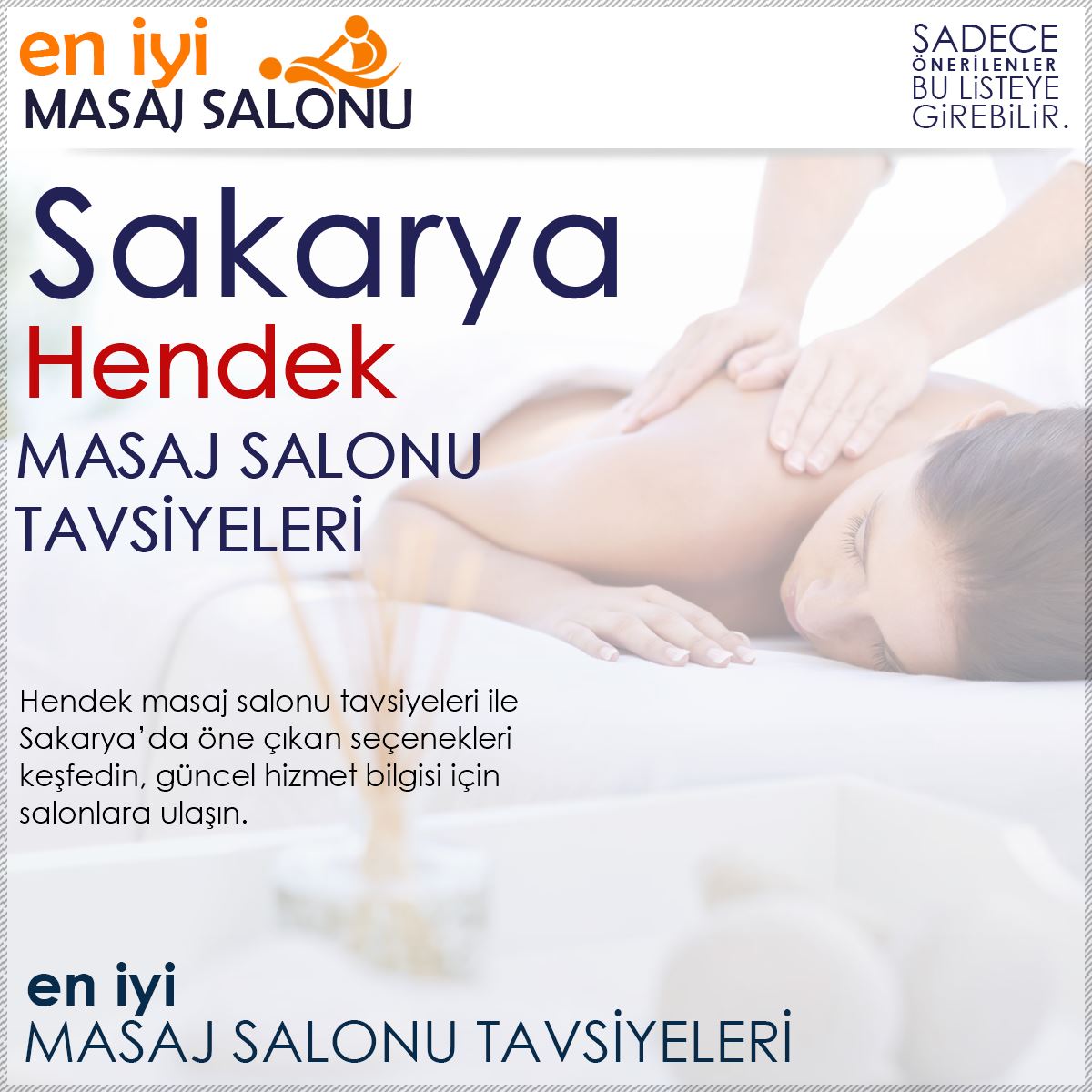 Hendek Masaj Salonu Tavsiyeleri