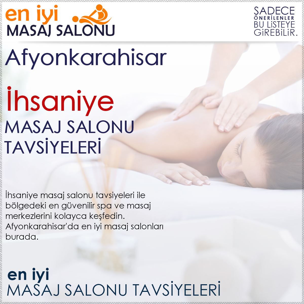 İhsaniye Masaj Salonu Tavsiyeleri