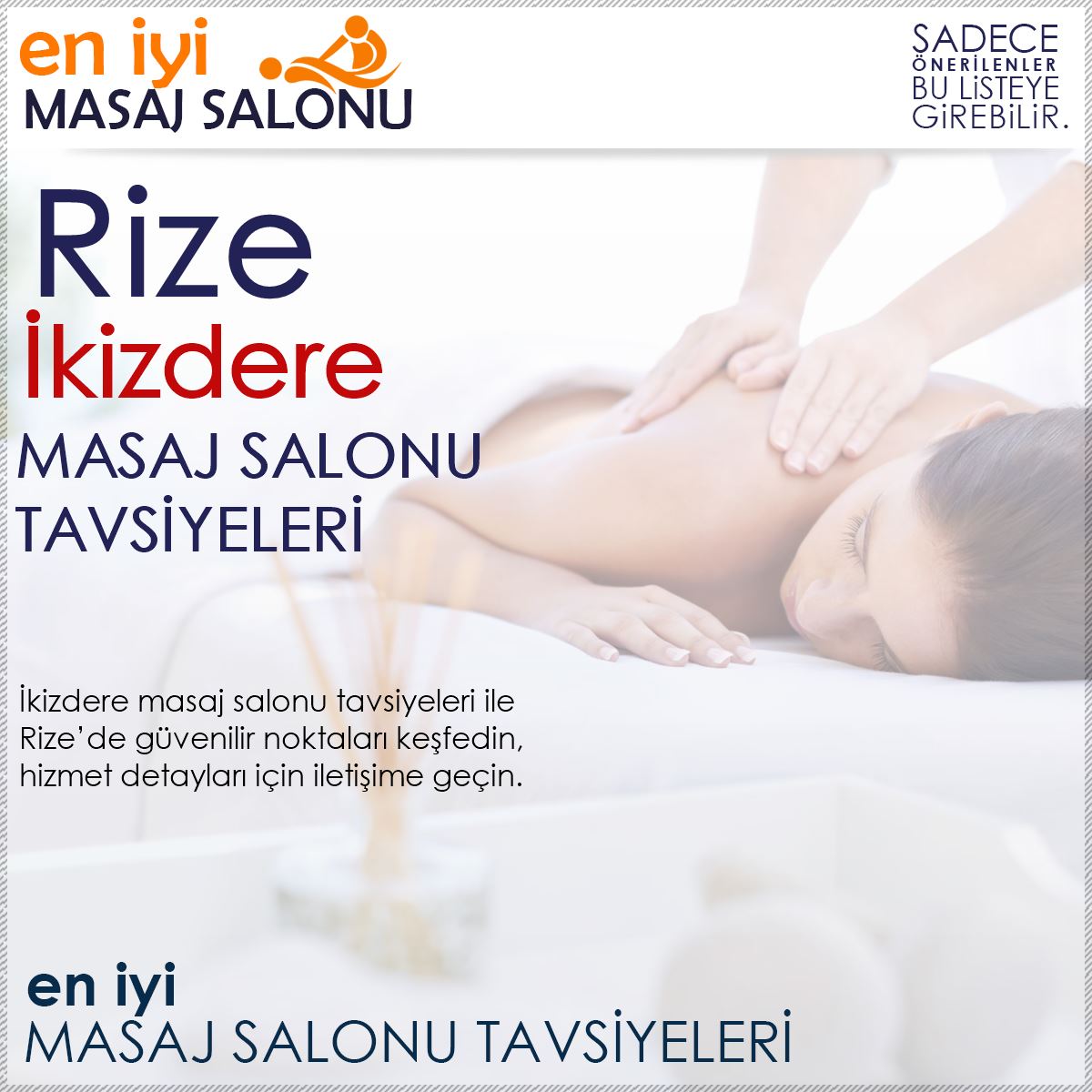İkizdere Masaj Salonu Tavsiyeleri