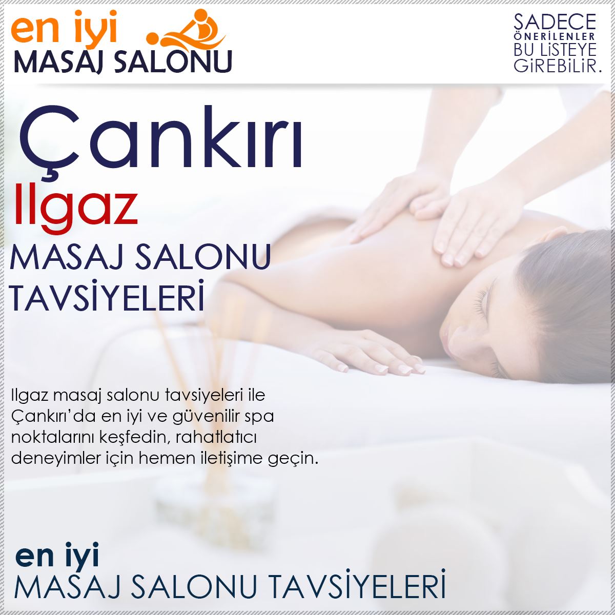 Ilgaz Masaj Salonu Tavsiyeleri