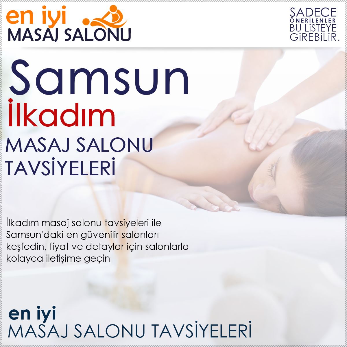 İlkadım Masaj Salonu Tavsiyeleri