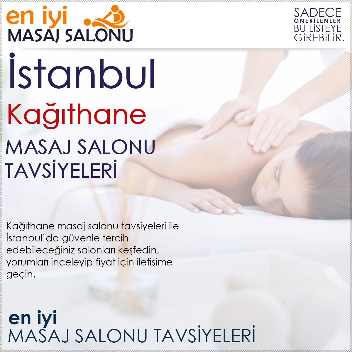 Kağıthane Masaj Salonu Tavsiyeleri