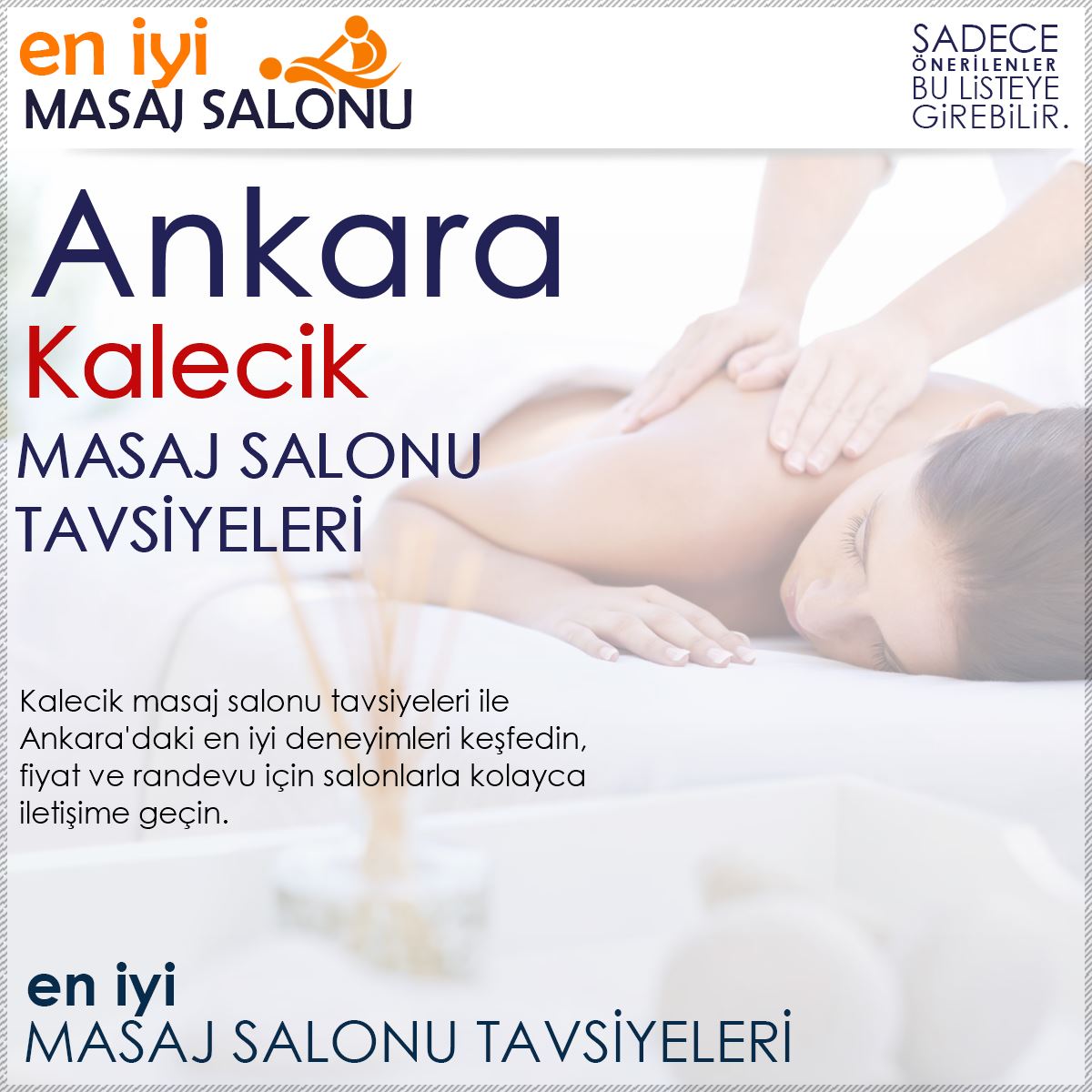Kalecik Masaj Salonu Tavsiyeleri