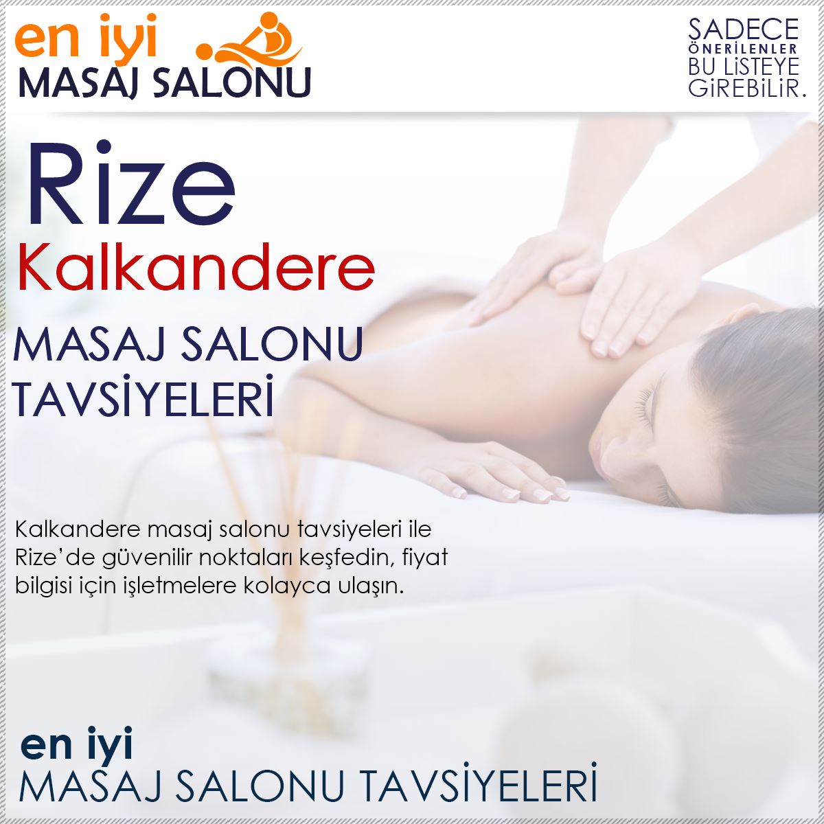 Kalkandere Masaj Salonu Tavsiyeleri