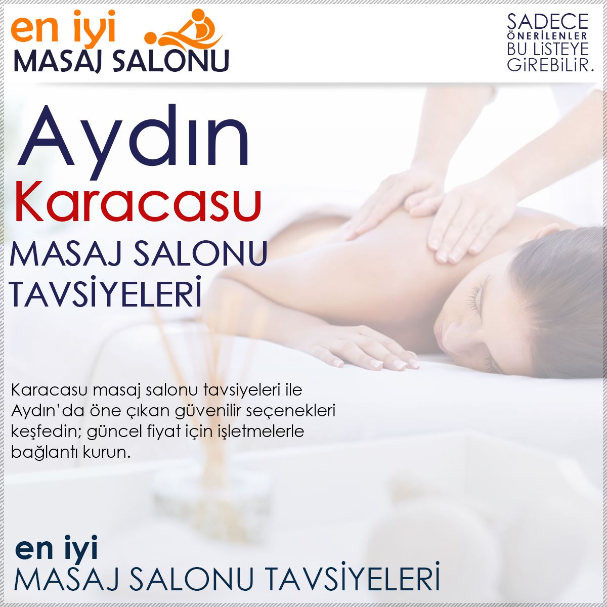 Karacasu Masaj Salonu Tavsiyeleri