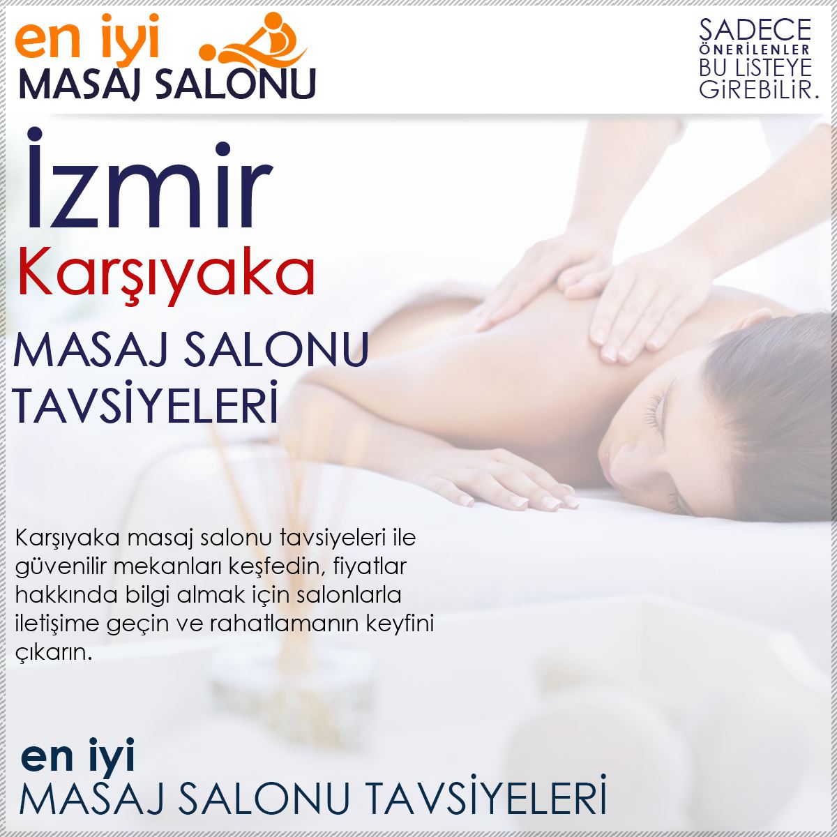 Karşıyaka Masaj Salonu Tavsiyeleri