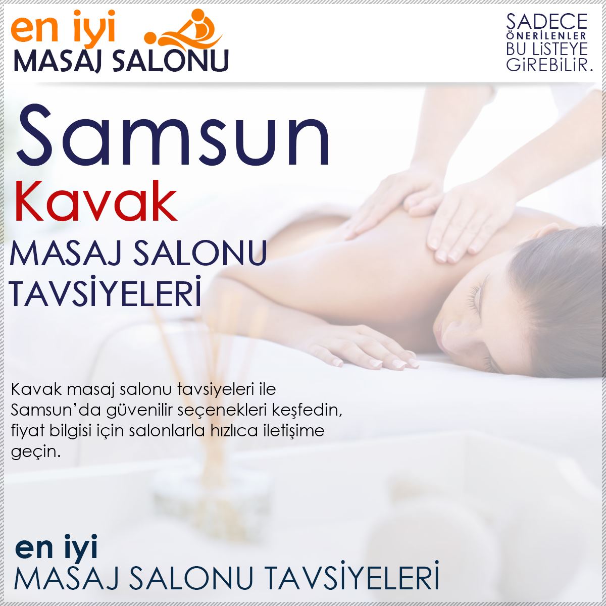 Kavak Masaj Salonu Tavsiyeleri
