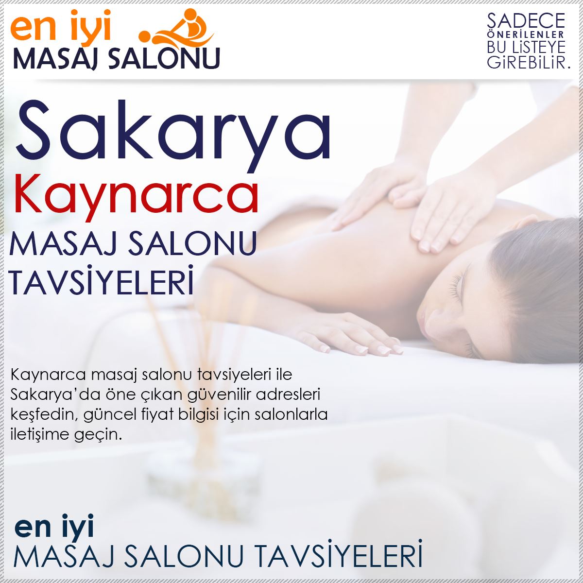 Kaynarca Masaj Salonu Tavsiyeleri