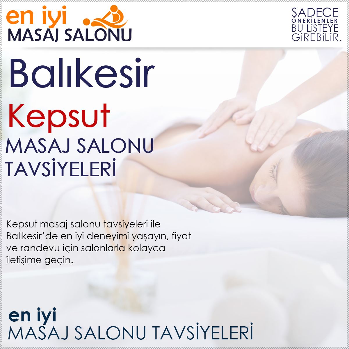 Kepsut Masaj Salonu Tavsiyeleri