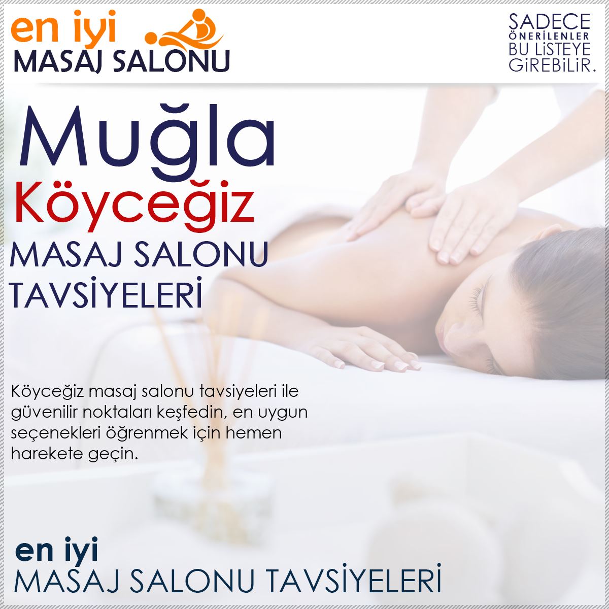 Köyceğiz Masaj Salonu Tavsiyeleri