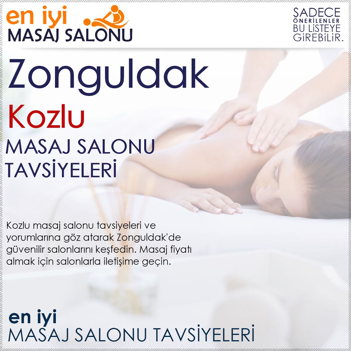 Kozlu Masaj Salonu Tavsiyeleri