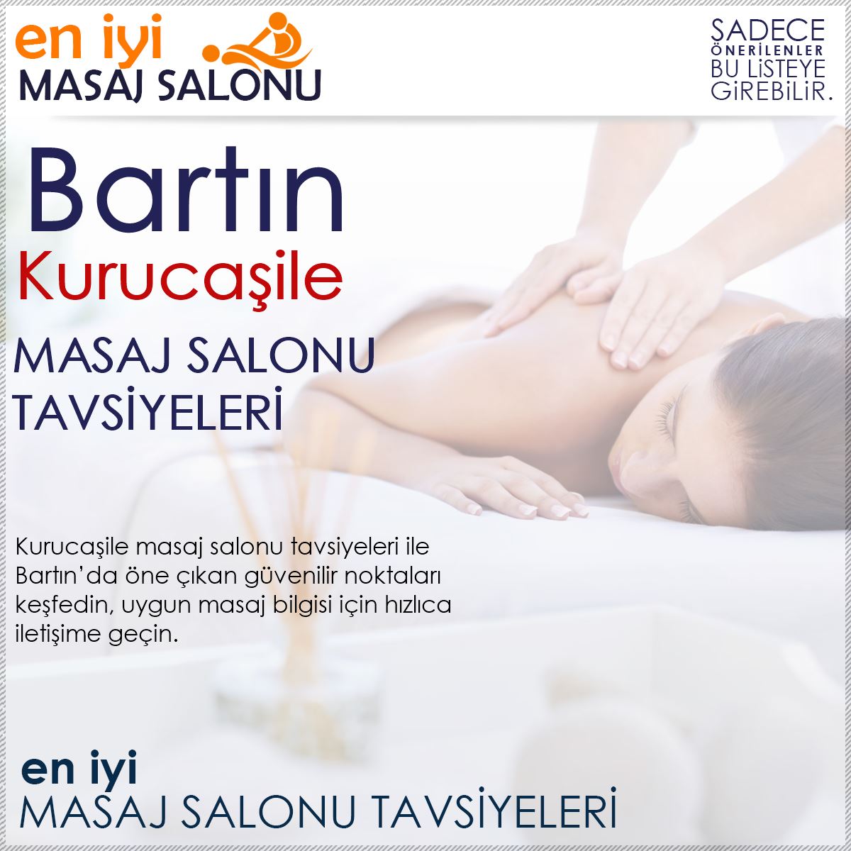 Kurucaşile Masaj Salonu Tavsiyeleri