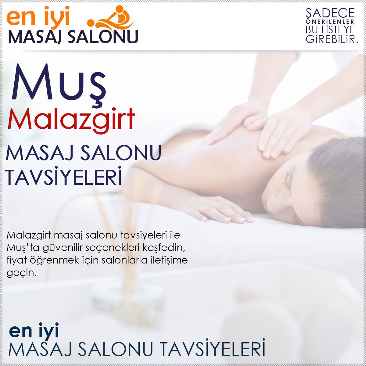 Malazgirt Masaj Salonu Tavsiyeleri