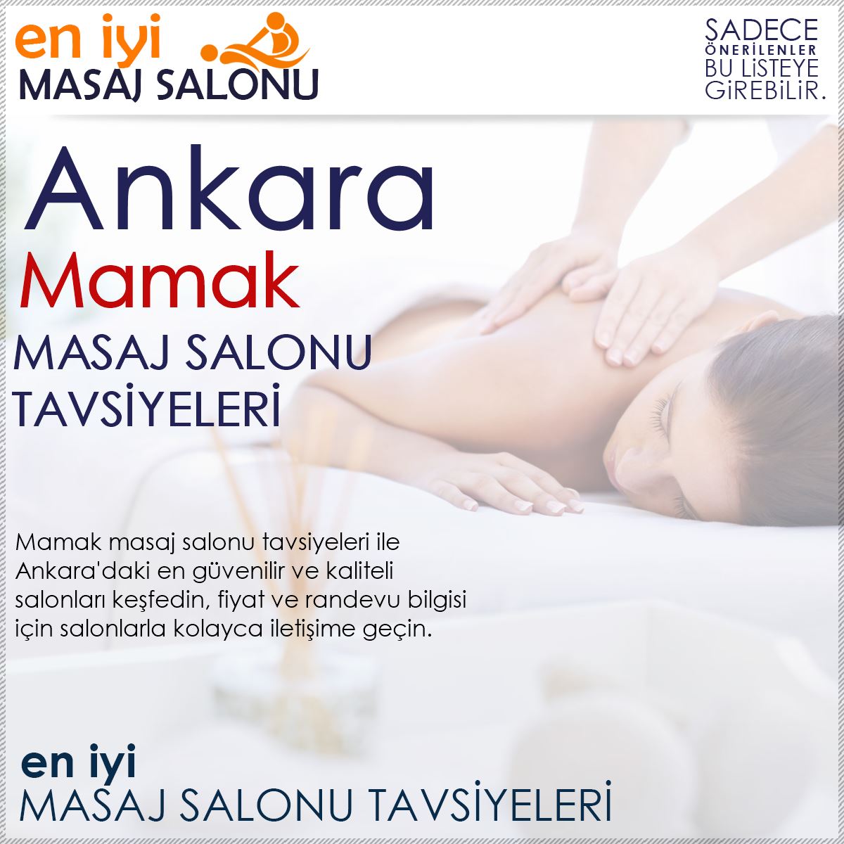 Mamak Masaj Salonu Tavsiyeleri