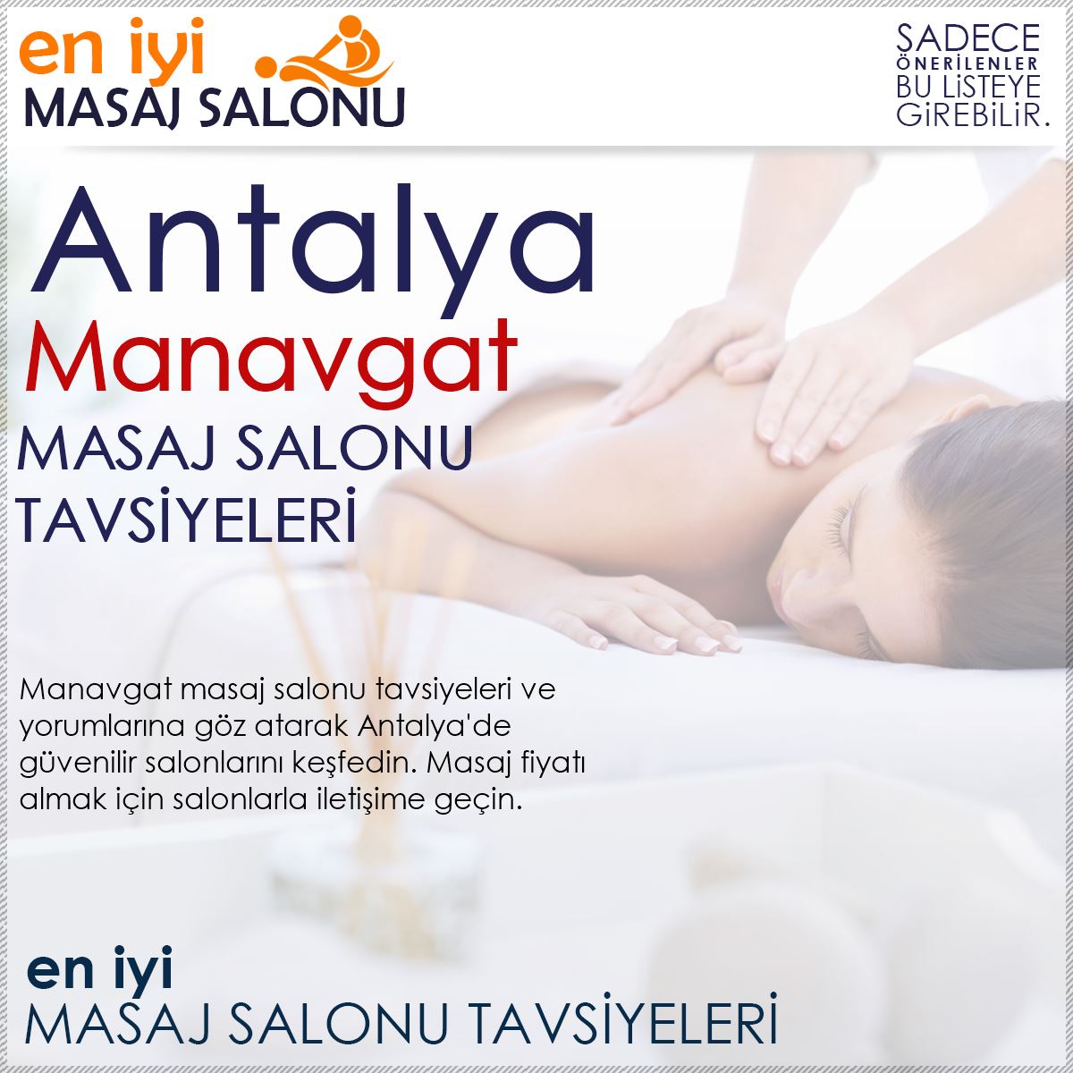Manavgat Masaj Salonu Tavsiyeleri