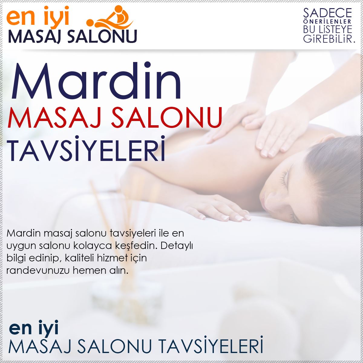 Mardin Masaj Salonu Tavsiyeleri