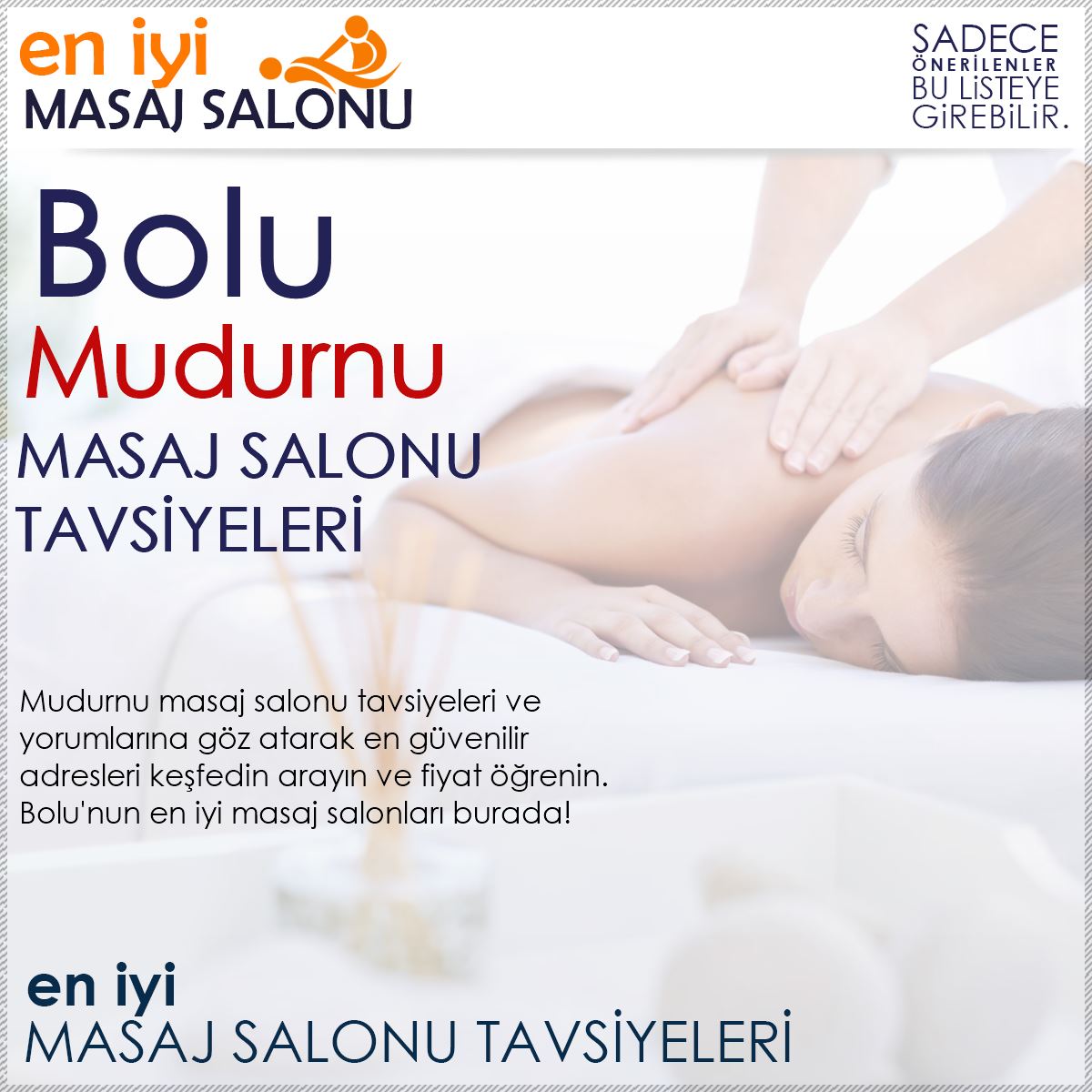 Mudurnu Masaj Salonu Tavsiyeleri