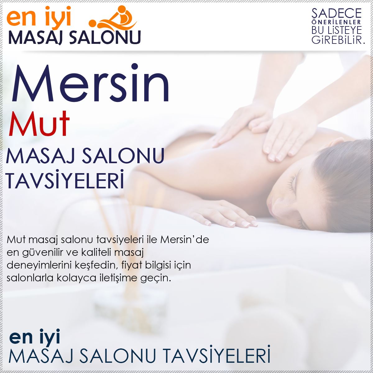 Mut Masaj Salonu Tavsiyeleri