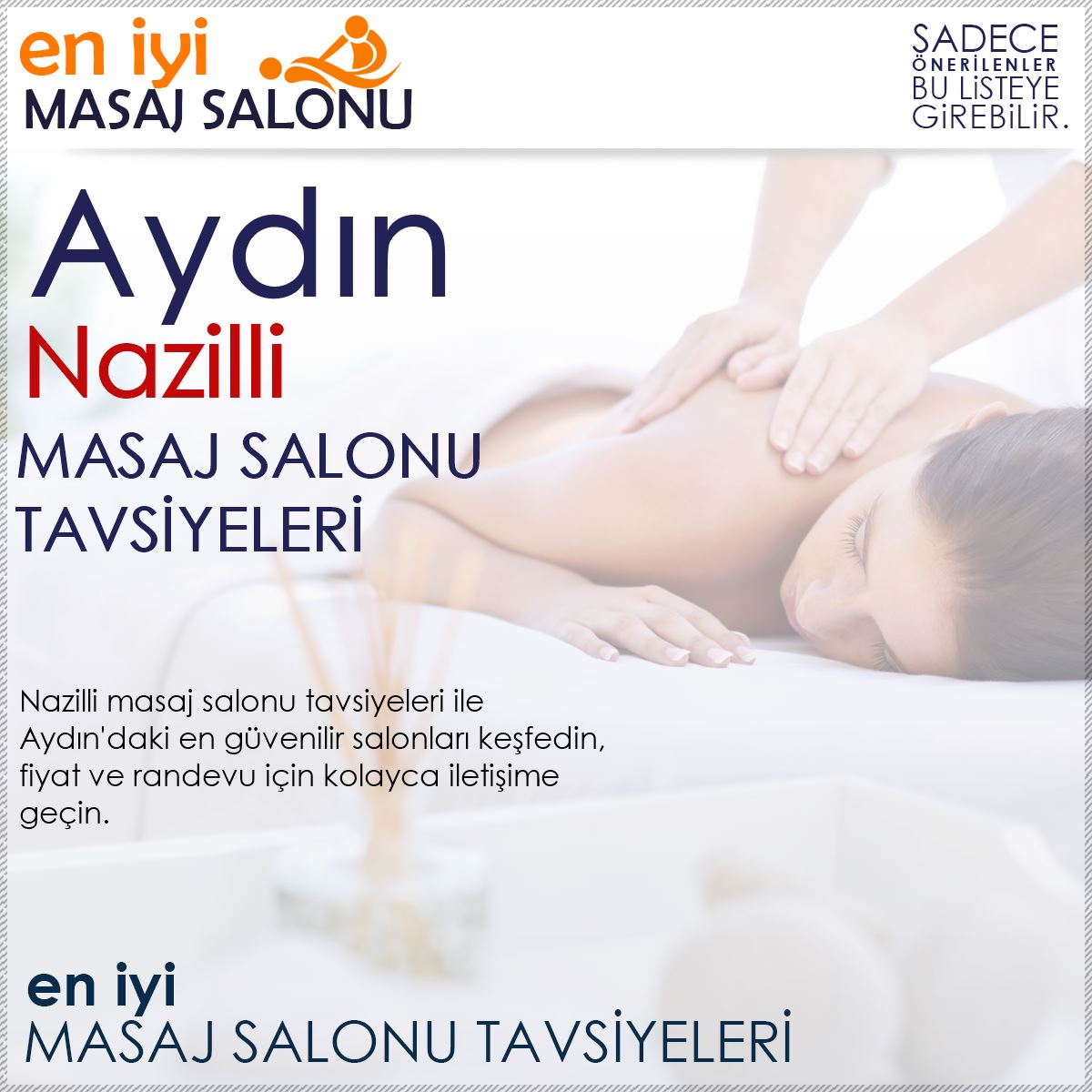 Nazilli Masaj Salonu Tavsiyeleri