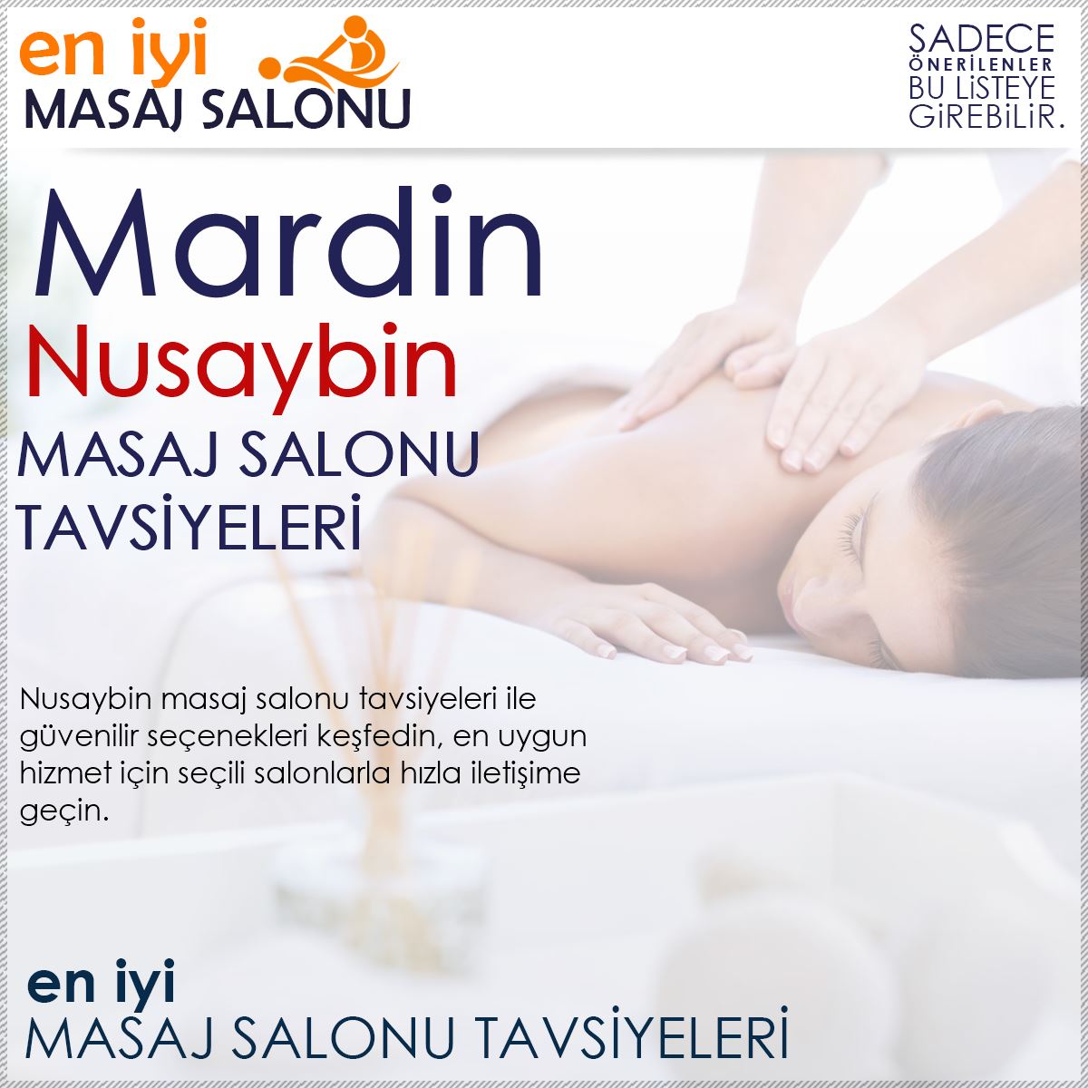 Nusaybin Masaj Salonu Tavsiyeleri