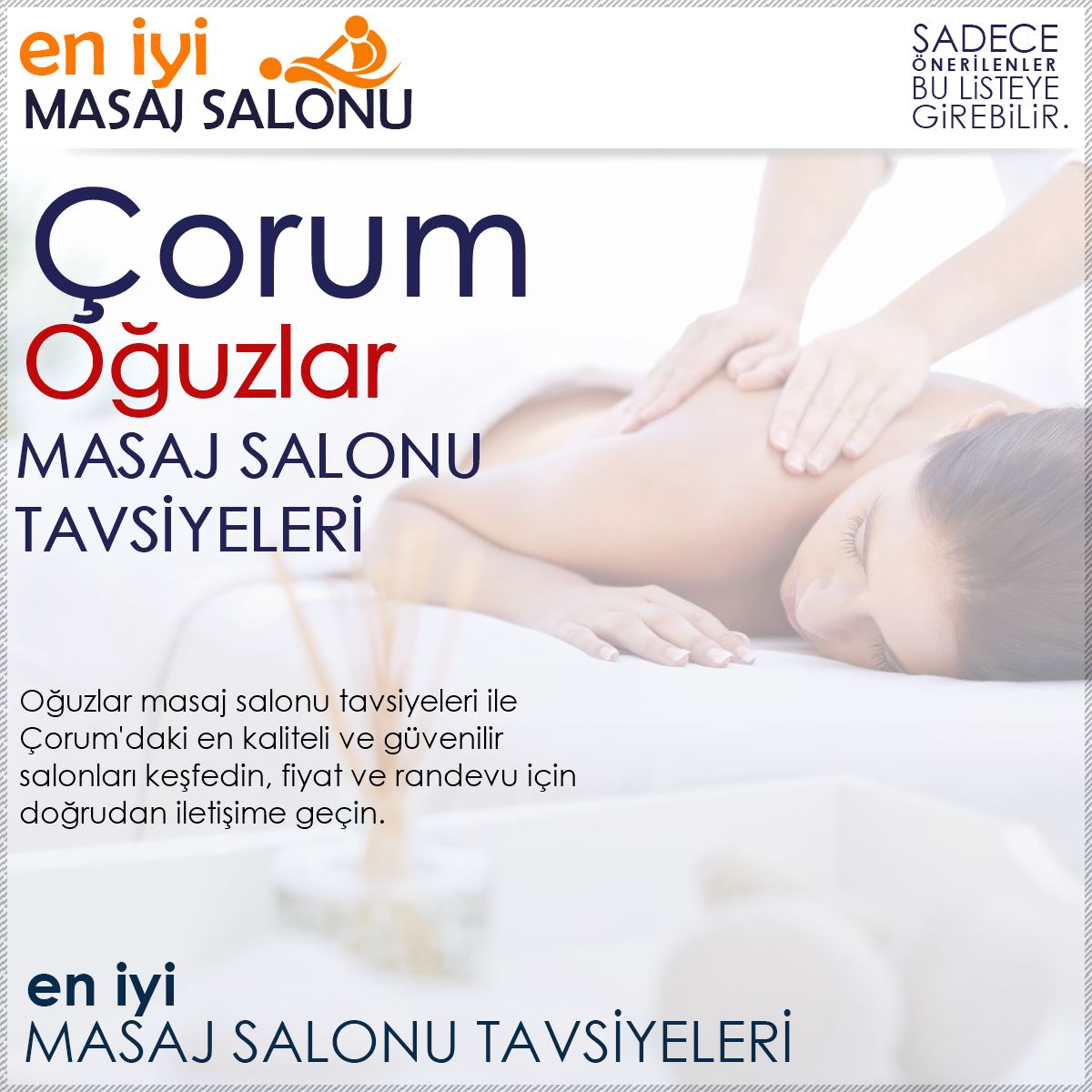 Oğuzlar Masaj Salonu Tavsiyeleri