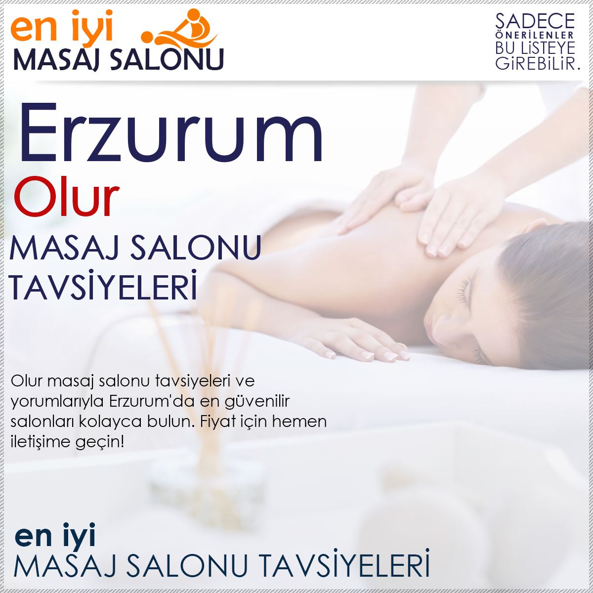Olur Masaj Salonu Tavsiyeleri