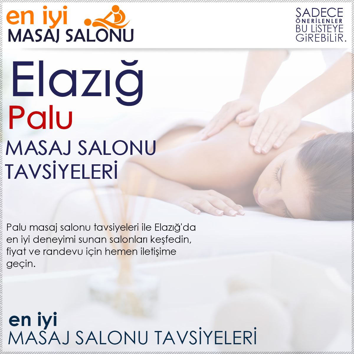 Palu Masaj Salonu Tavsiyeleri