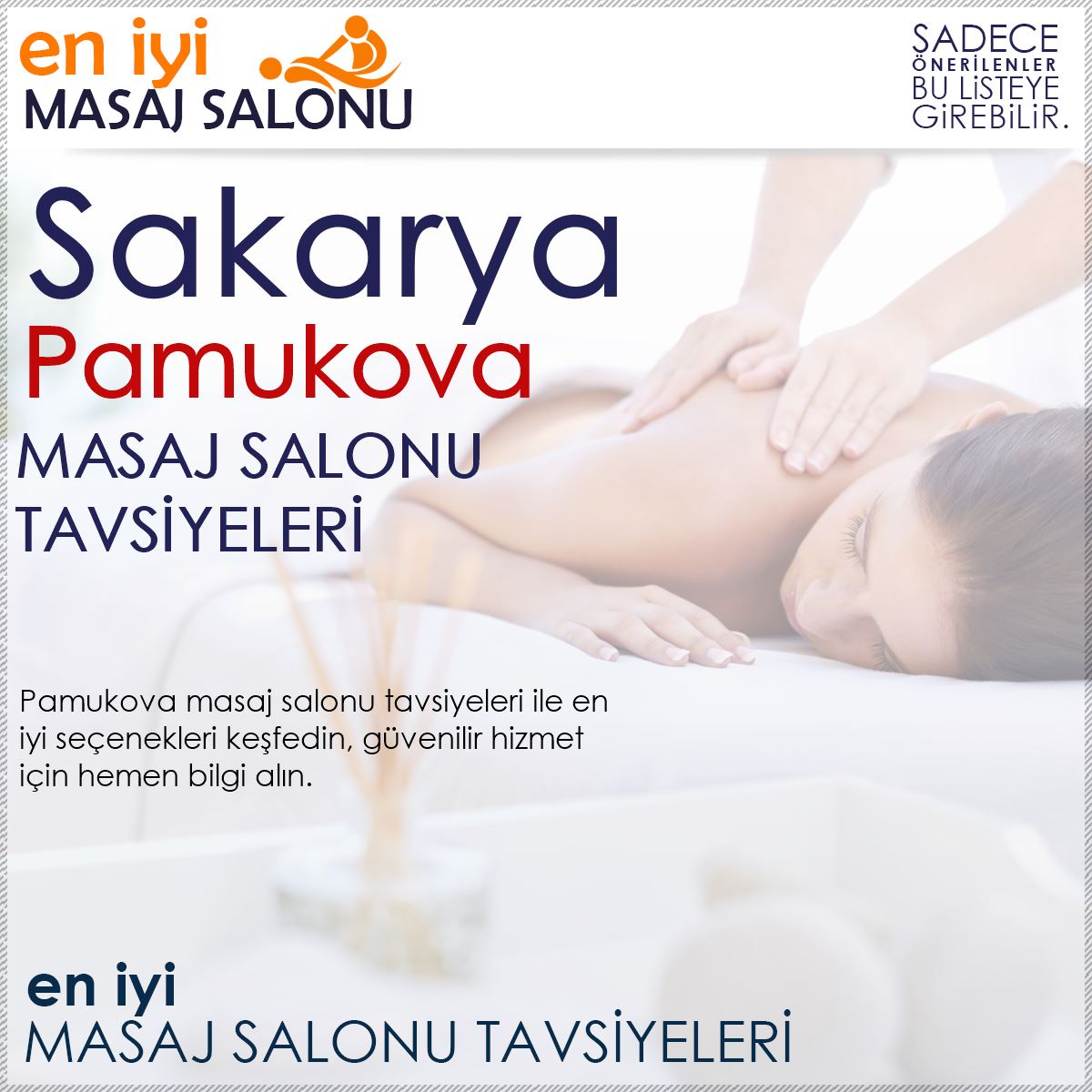 Pamukova Masaj Salonu Tavsiyeleri