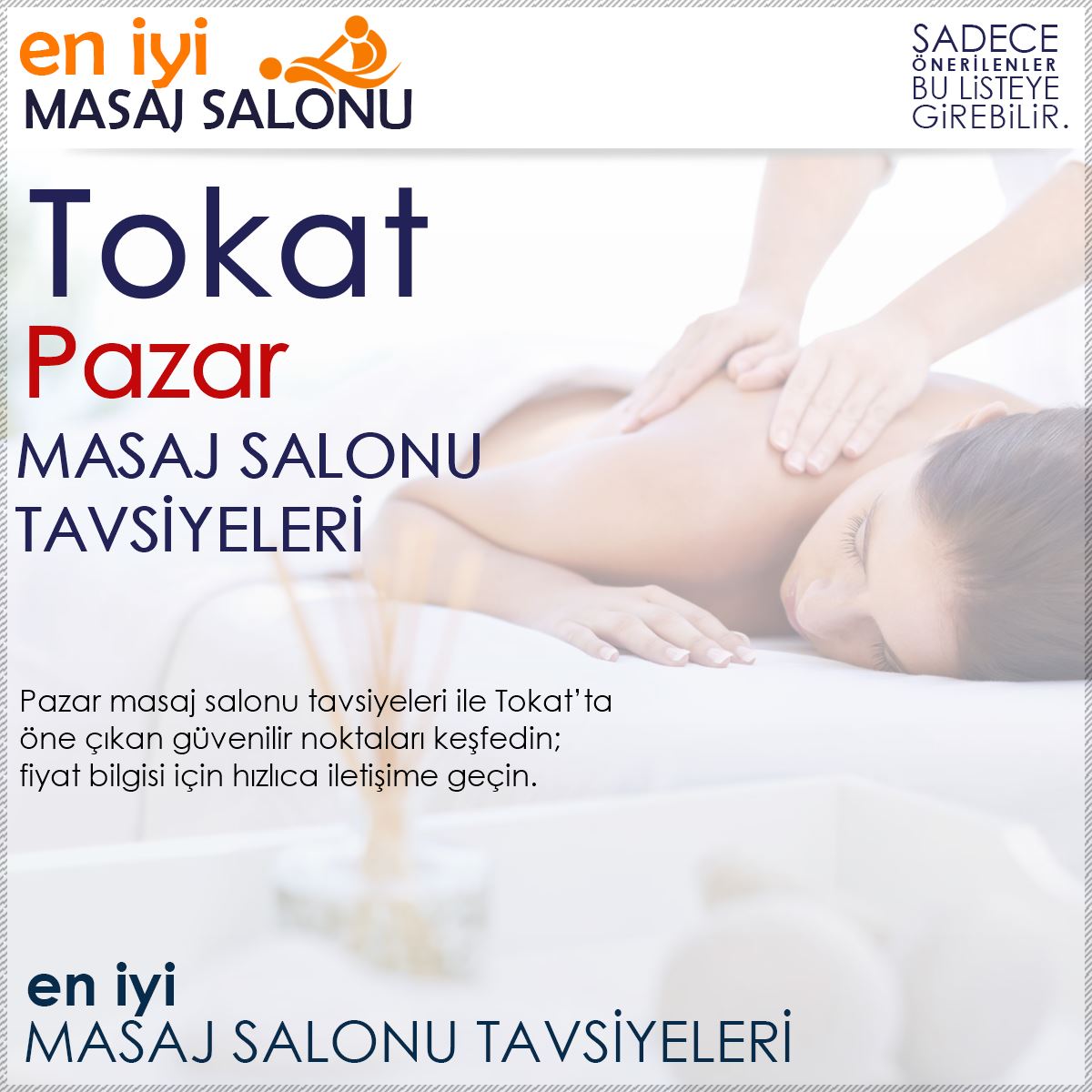 Pazar Masaj Salonu Tavsiyeleri