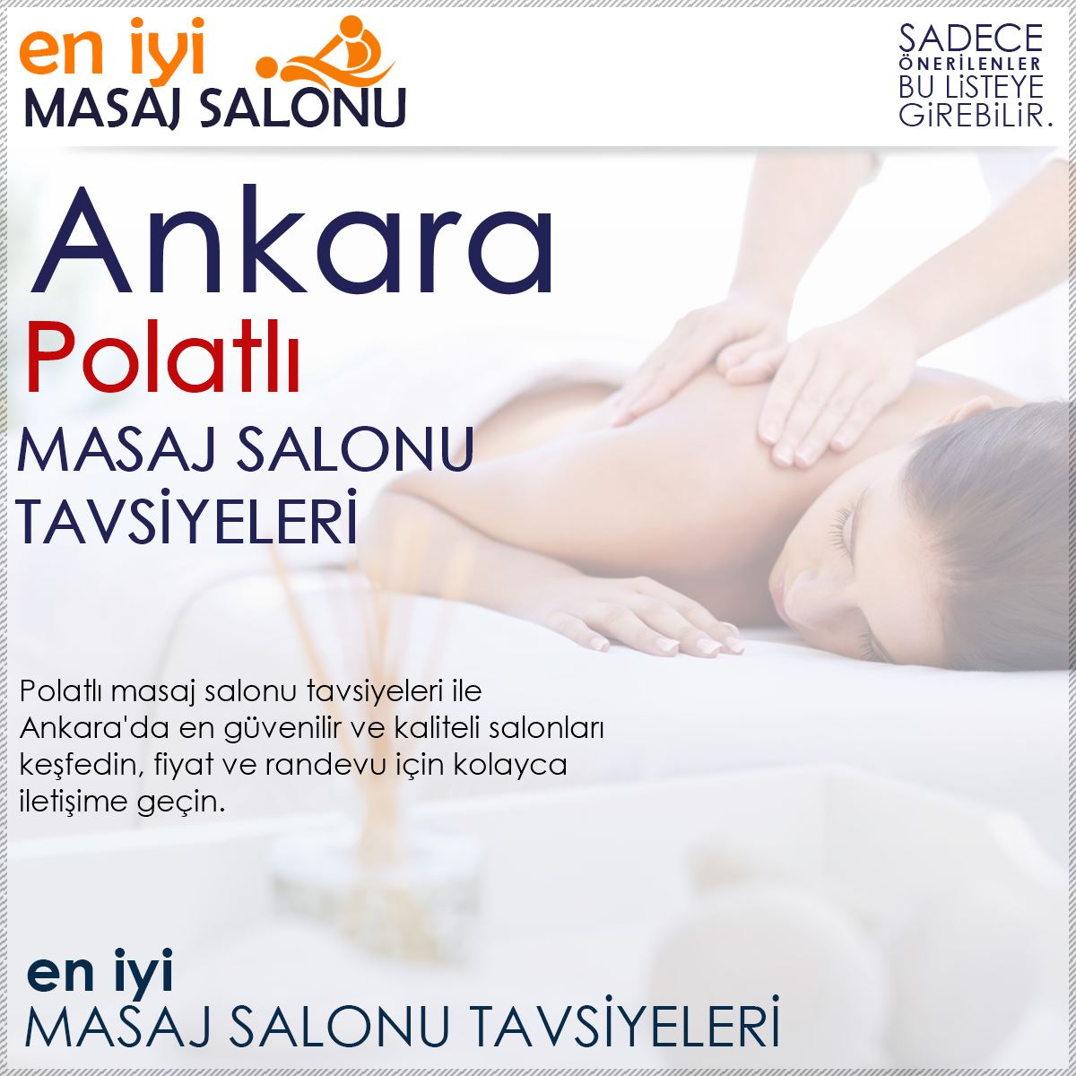 Polatlı Masaj Salonu Tavsiyeleri