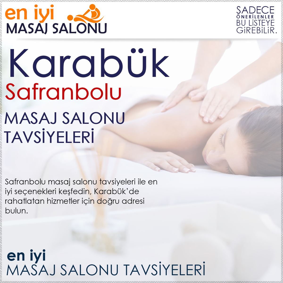 Safranbolu Masaj Salonu Tavsiyeleri