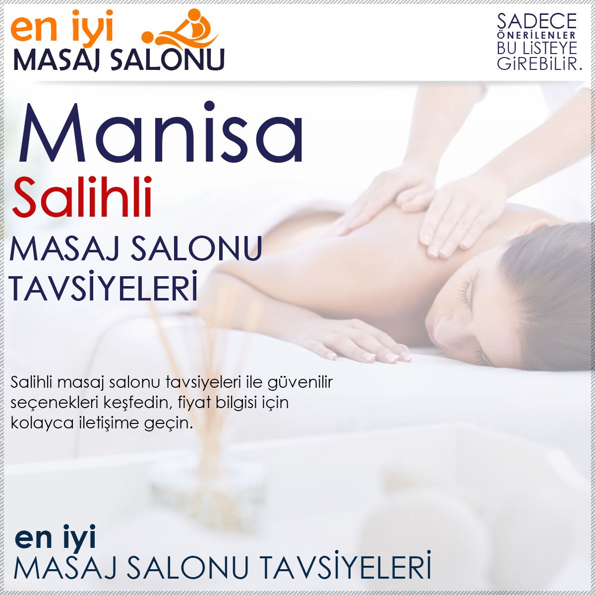 Salihli Masaj Salonu Tavsiyeleri
