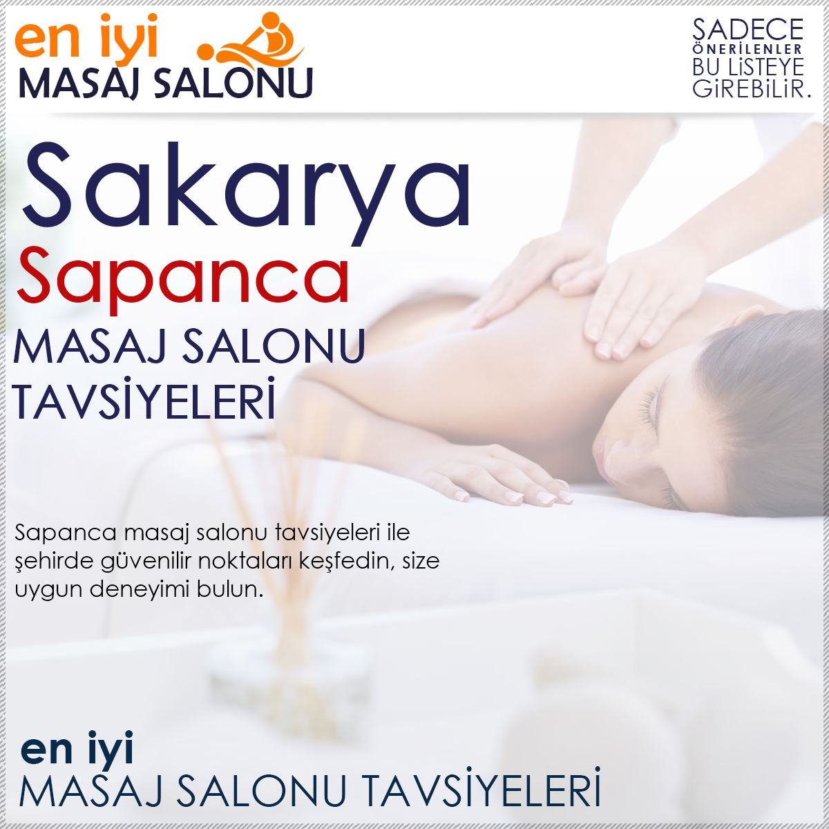Sapanca Masaj Salonu Tavsiyeleri