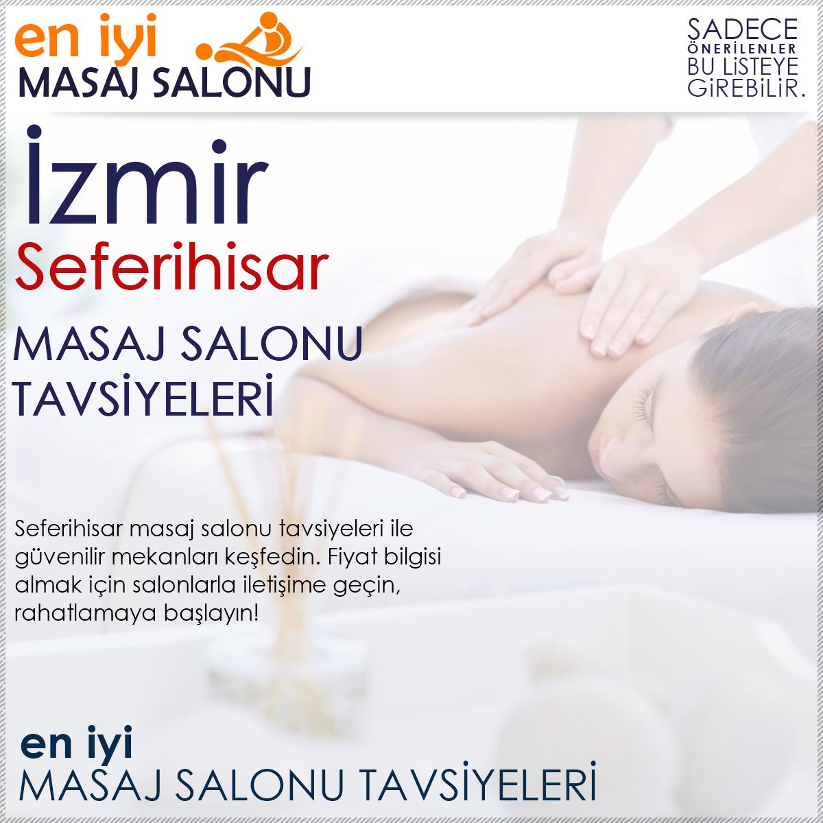 Seferihisar Masaj Salonu Tavsiyeleri