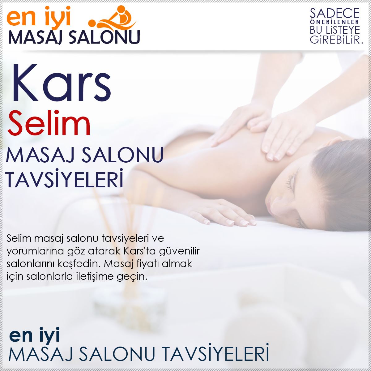 Selim Masaj Salonu Tavsiyeleri