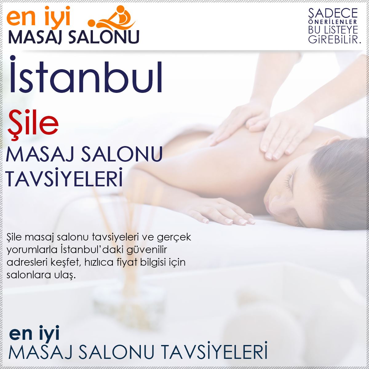 Şile Masaj Salonu Tavsiyeleri