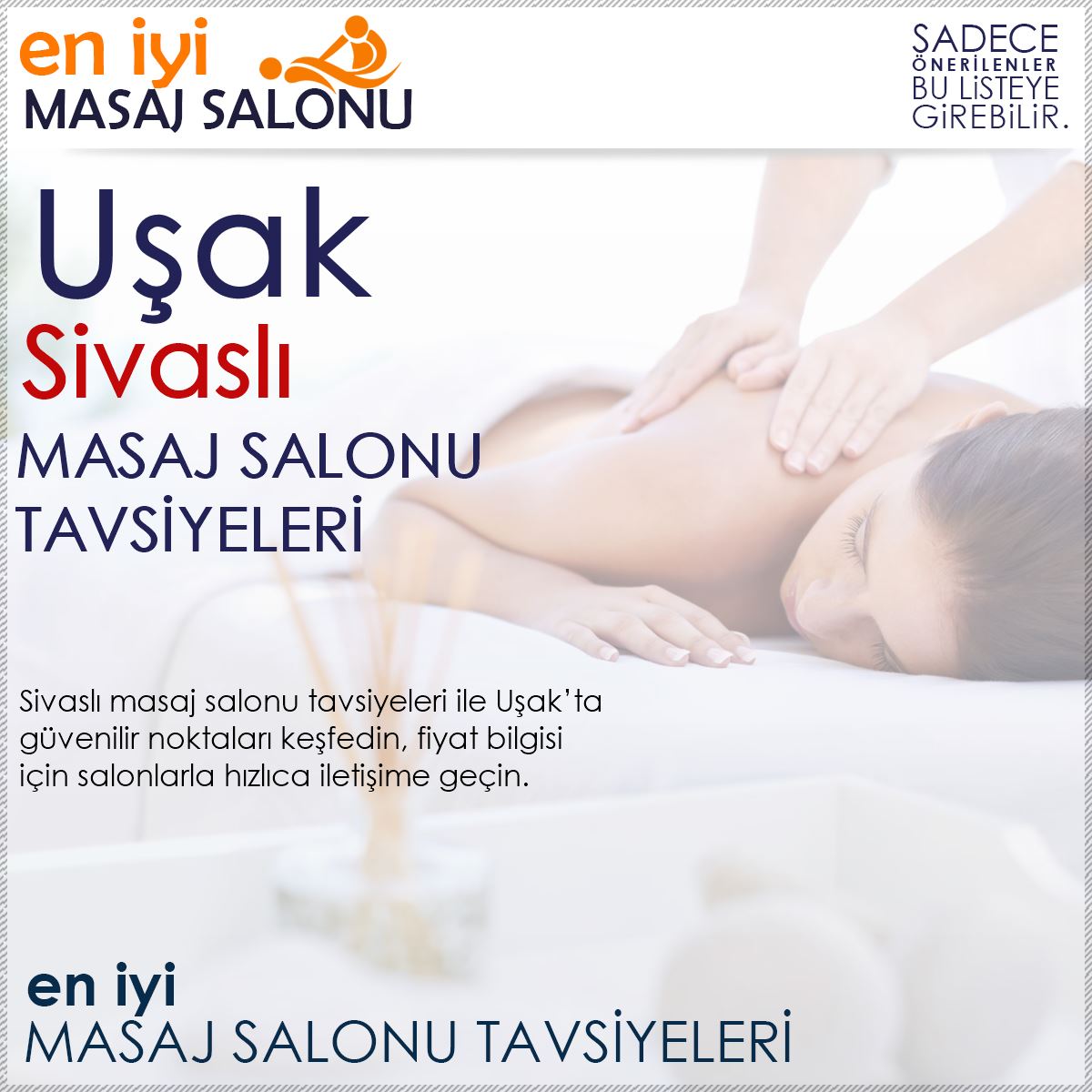Sivaslı Masaj Salonu Tavsiyeleri