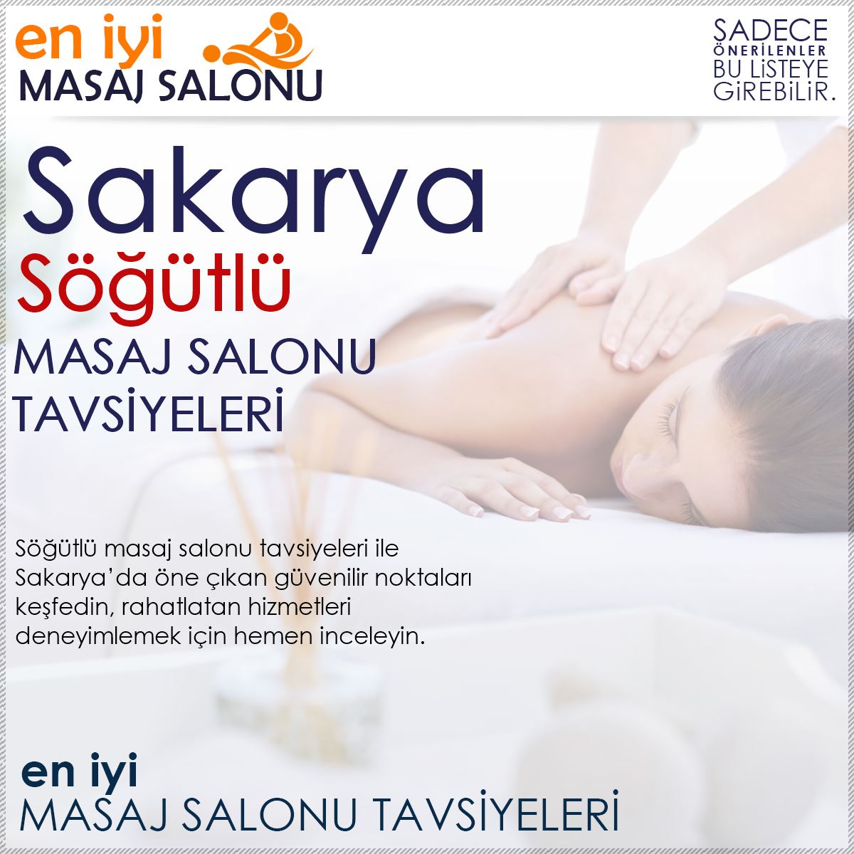 Söğütlü Masaj Salonu Tavsiyeleri