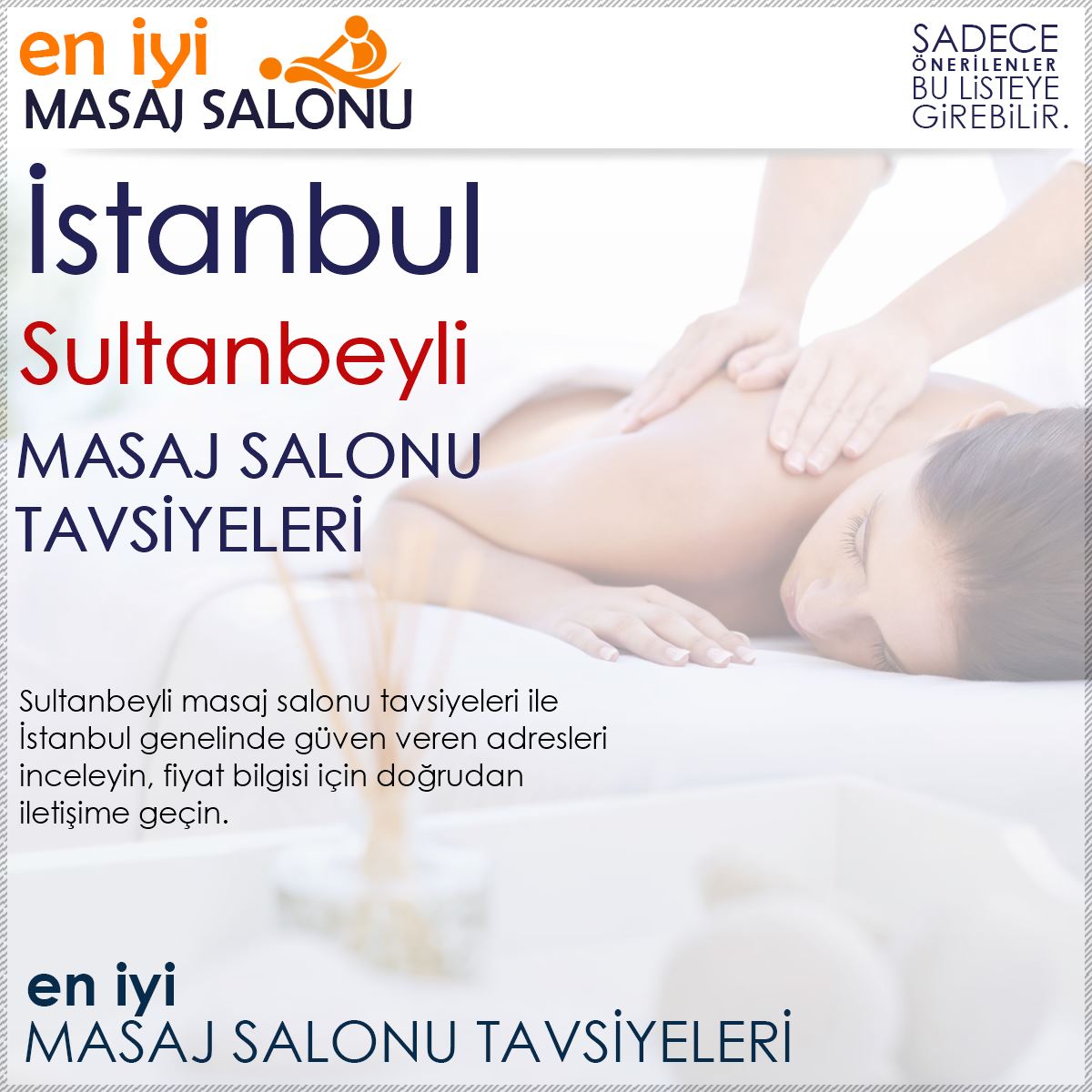 Sultanbeyli Masaj Salonu Tavsiyeleri