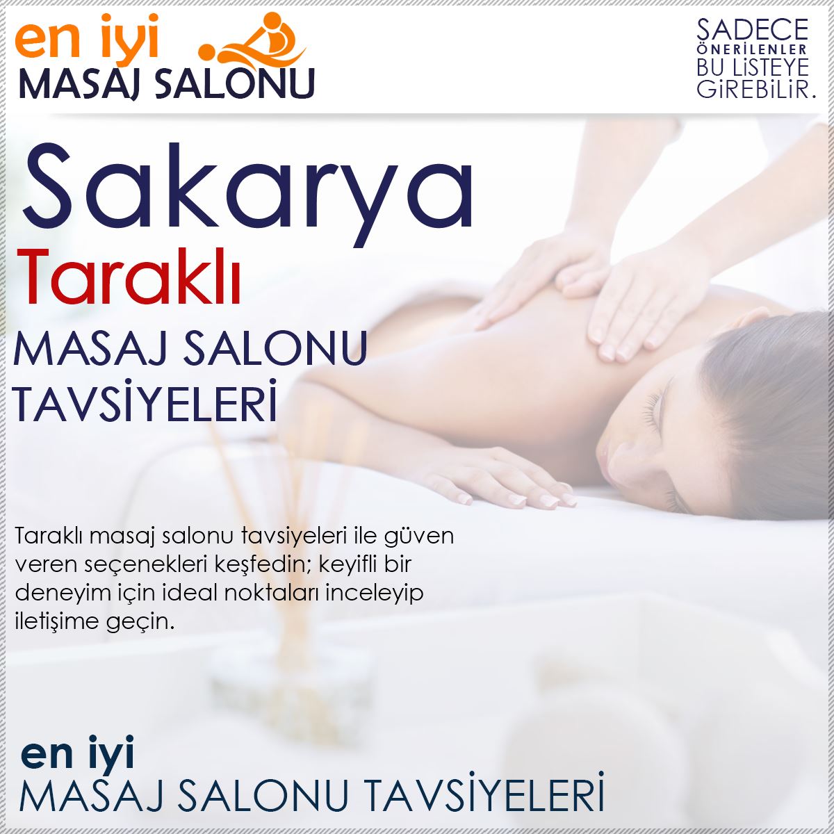 Taraklı Masaj Salonu Tavsiyeleri