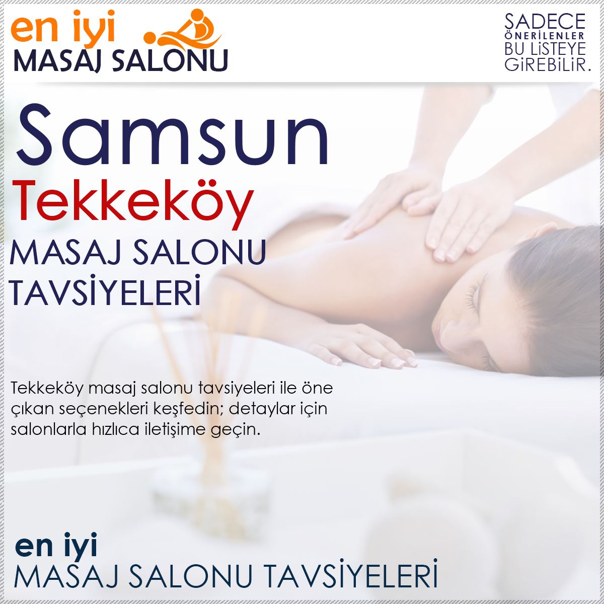 Tekkeköy Masaj Salonu Tavsiyeleri