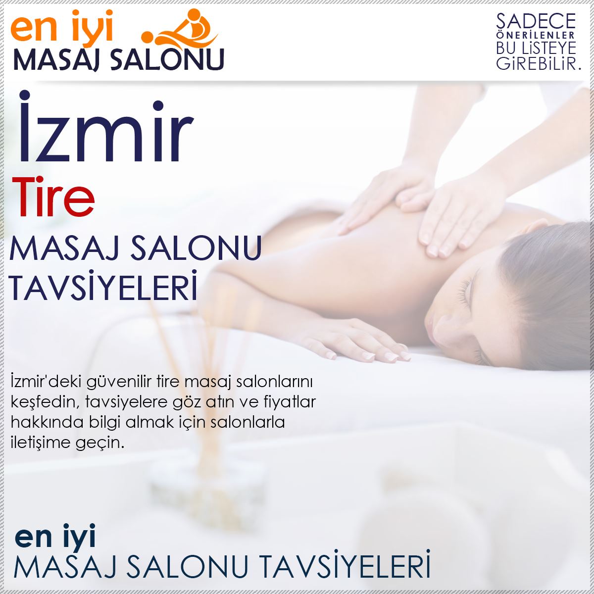 Tire Masaj Salonu Tavsiyeleri