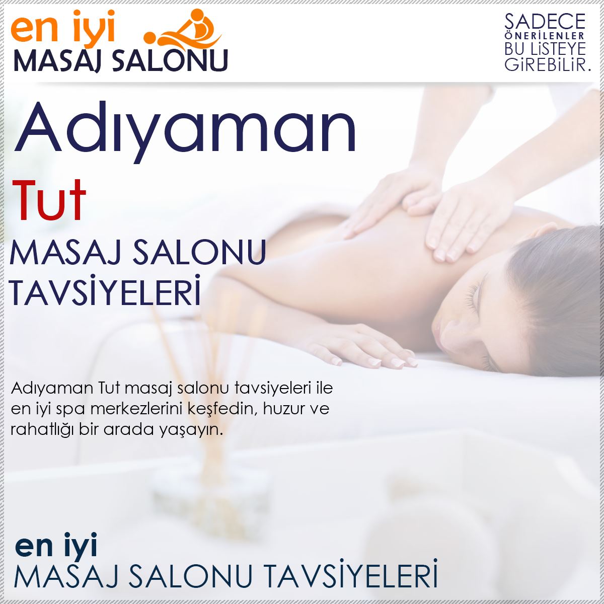 Tut Masaj Salonu Tavsiyeleri