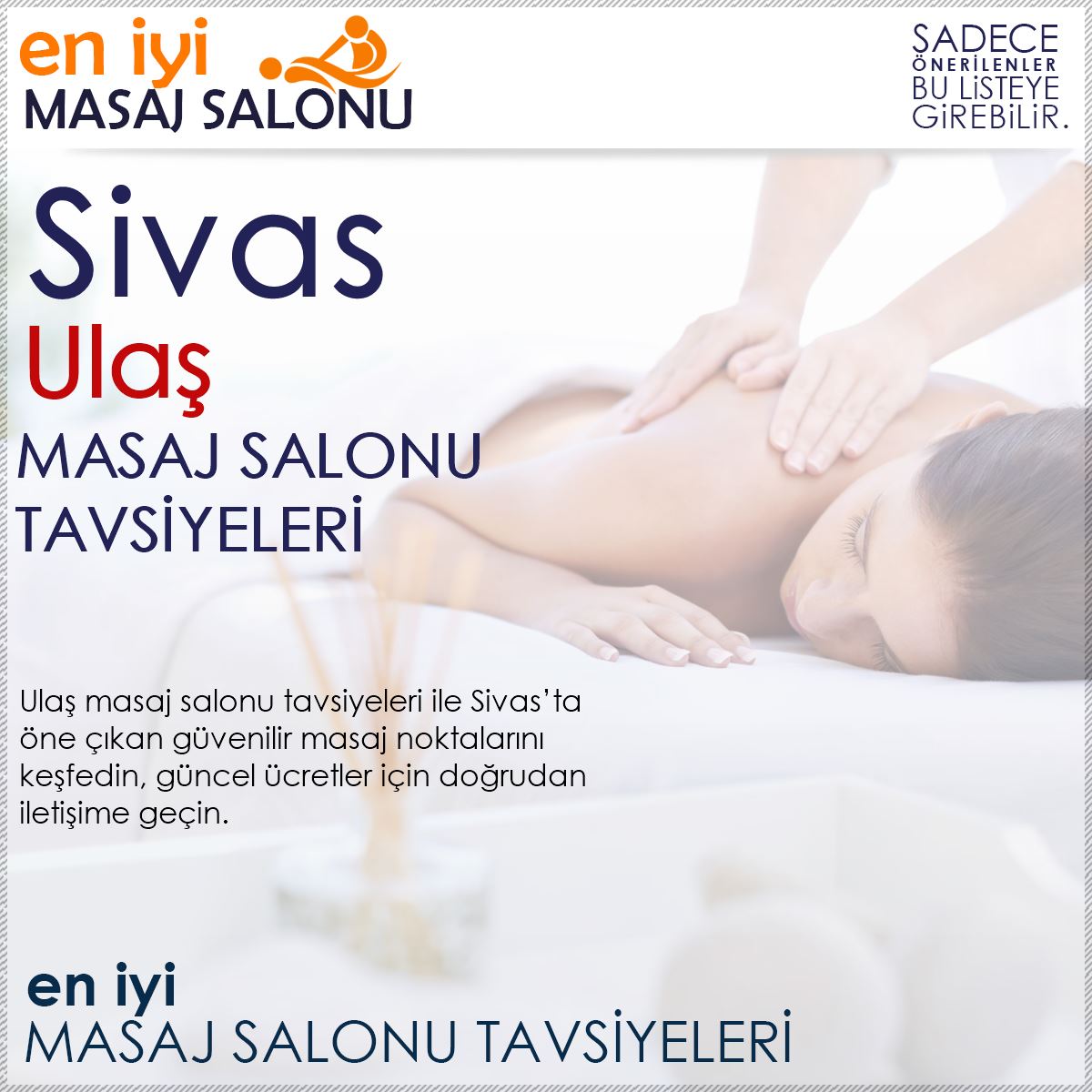 Ulaş Masaj Salonu Tavsiyeleri