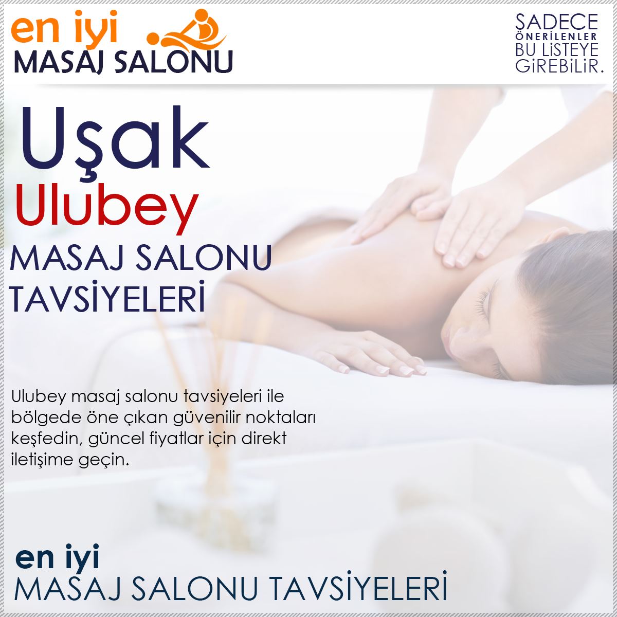 Ulubey Masaj Salonu Tavsiyeleri