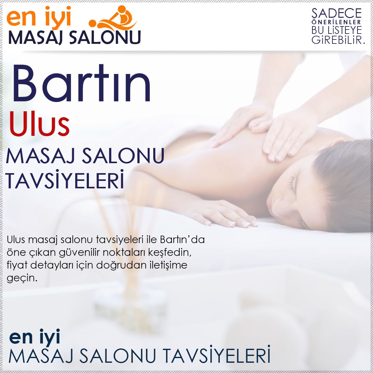 Ulus Masaj Salonu Tavsiyeleri