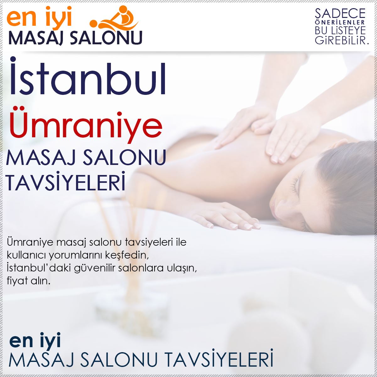 Ümraniye Masaj Salonu Tavsiyeleri