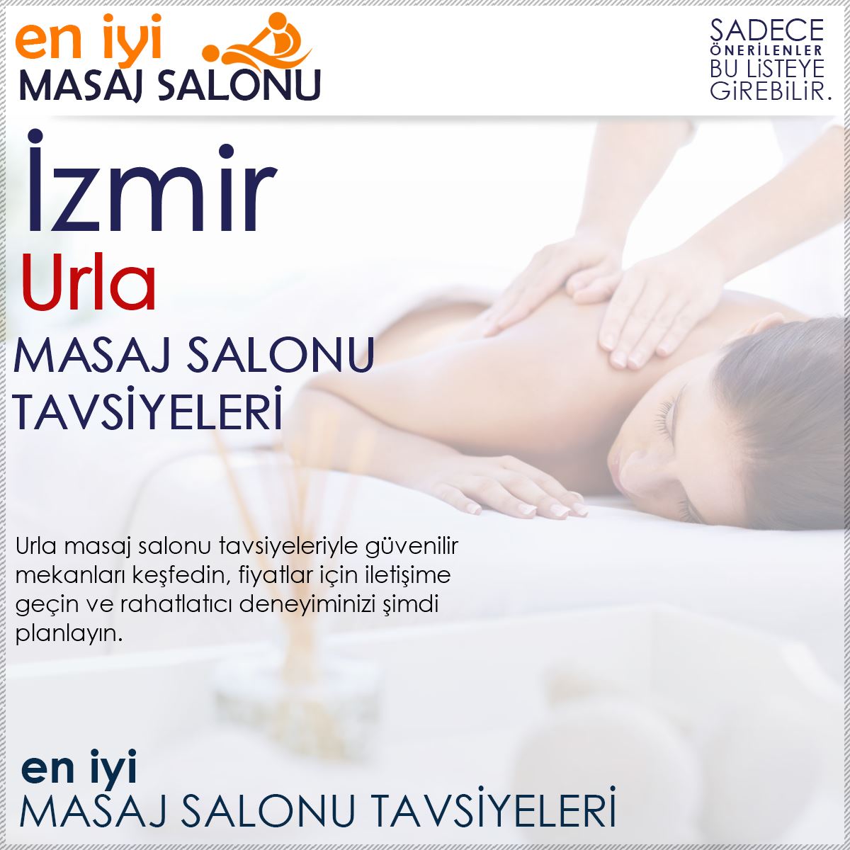 Urla Masaj Salonu Tavsiyeleri